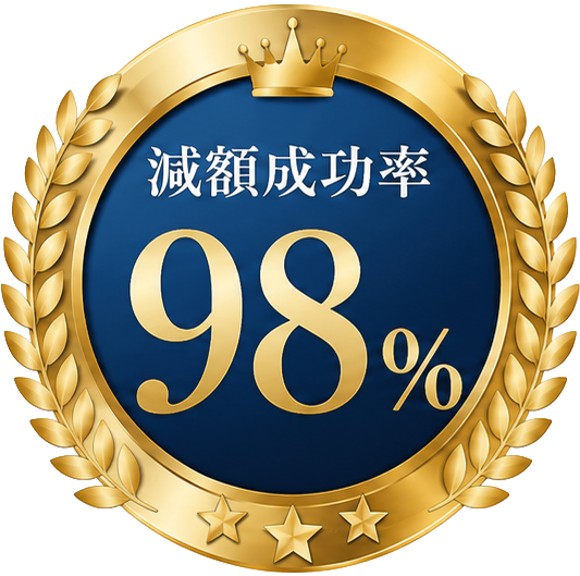 減額成功率