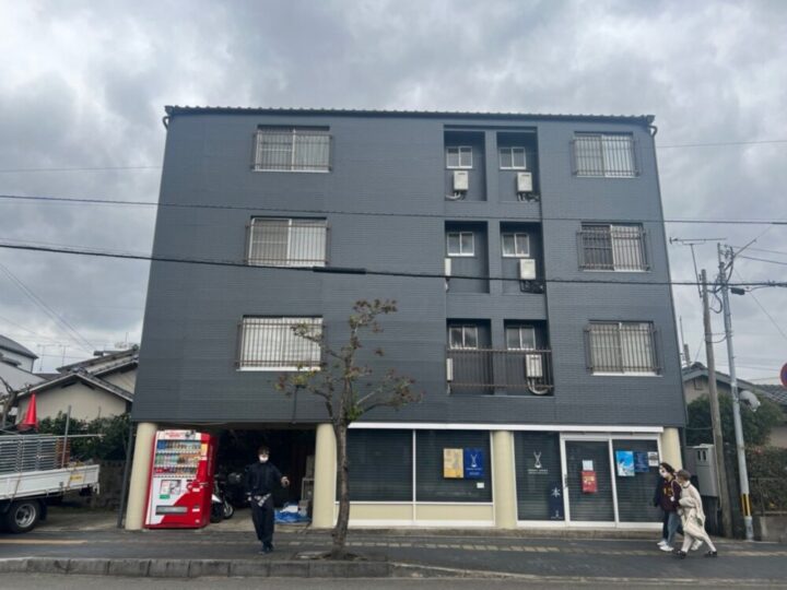 太宰府市アパート外壁塗装工事
