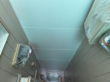 【上塗り完了】軒天