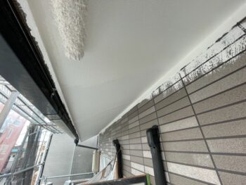 【上塗り】軒天井