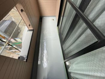 【防水塗装完了】ベランダ防水