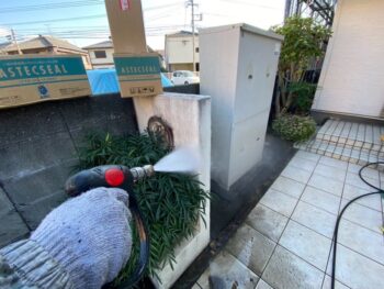 【高圧洗浄】外構