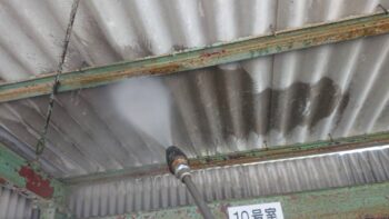 【高圧洗浄】駐車場