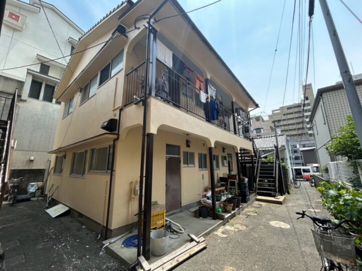 福岡市博多区 アパート 外壁塗装