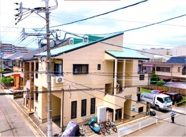福岡市南区B様所有アパート外壁塗装