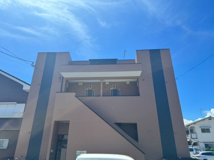 福岡県那珂川市 アパート 外壁塗装