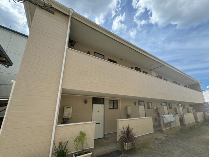 福岡市城南区 アパート 外壁塗装
