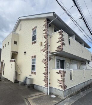 福岡市東区 アパート 外壁塗装