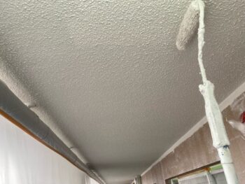 【上塗り】軒天井